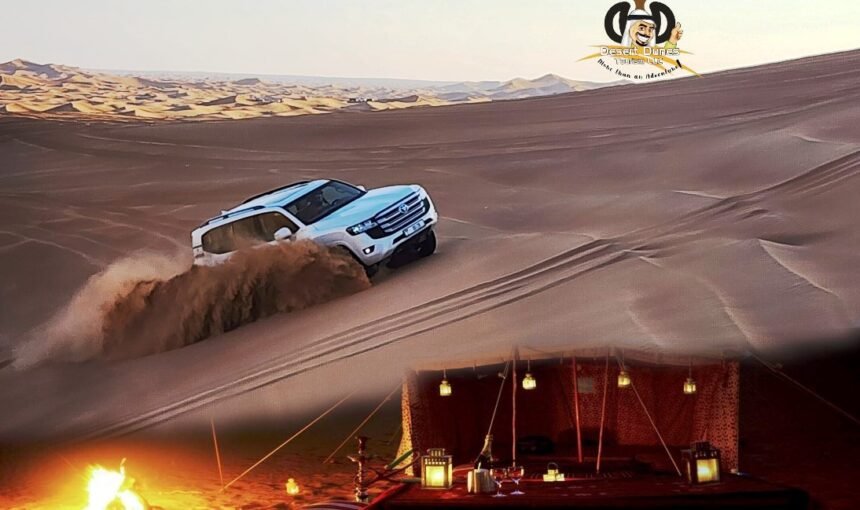 Overnight Stay in Desert + Evening Desert safari with BBQ/VEG Dinner