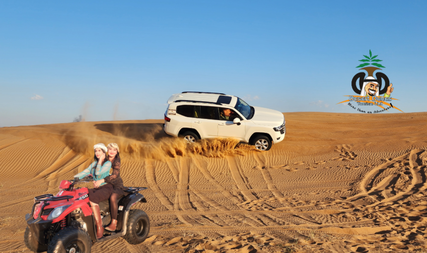 Evening Red Dunes Desert Safari with BBQ / VEG Dinner + Quad Bike