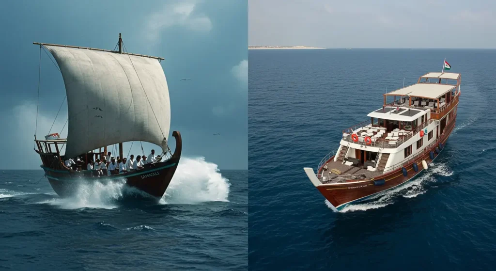 Dhow Cruise old & New
