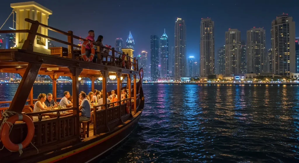 modern dhow cruise