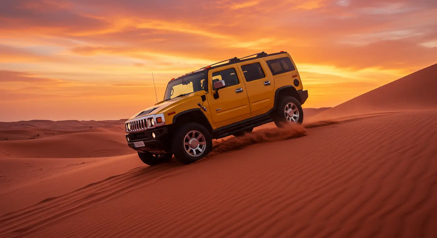 Hummer Desert Safari Tour Dubai
