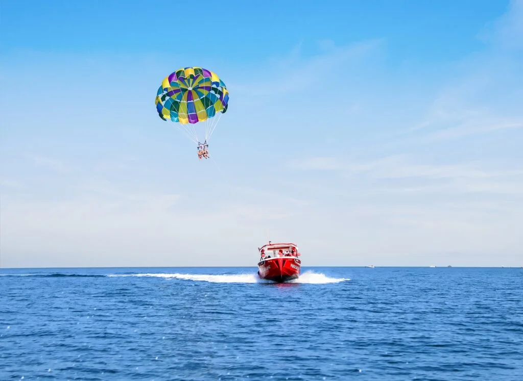 Parasailing