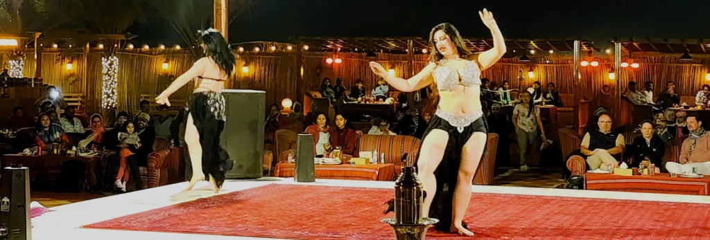 belly dance in camp